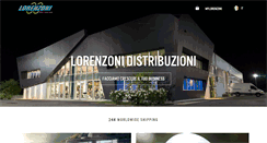 Desktop Screenshot of lorenzoni.it